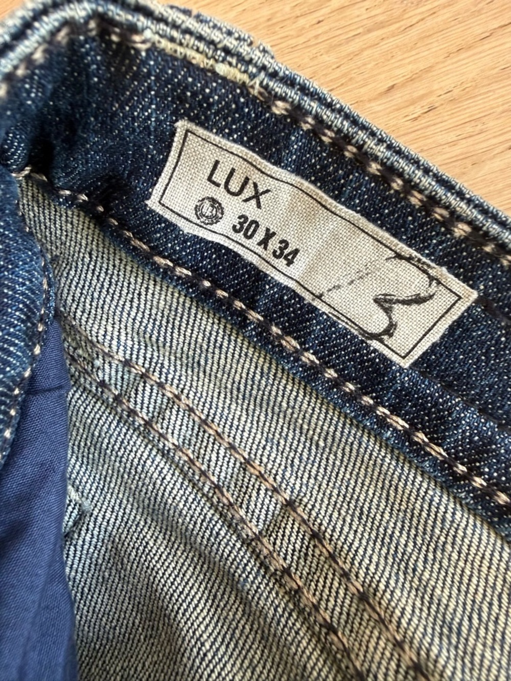 Buffalo David Bitton High Rise Bootcut Jeans Dark Wash 30x34 BNWT - Picture 7 of 7
